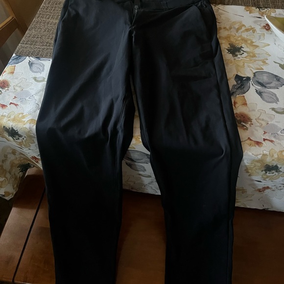 Lululemon pants size 34. Never worn. Black slacks for men. - Picture 1 of 3